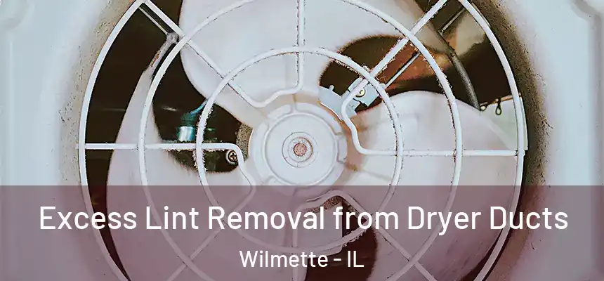 Excess Lint Removal from Dryer Ducts Wilmette - IL